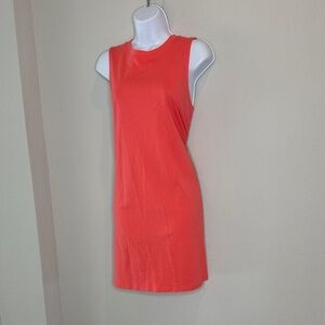 Old Navy Coral Midi Dress